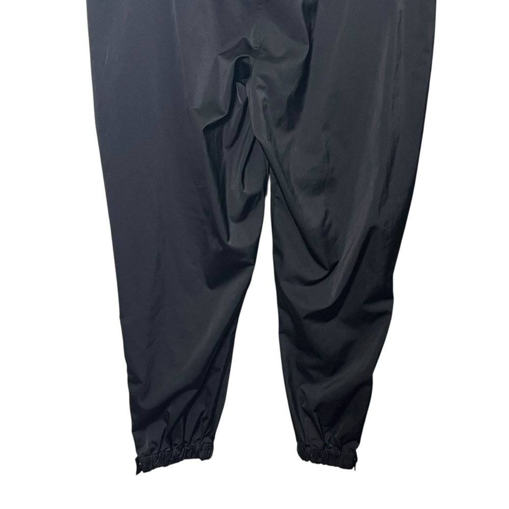 Athleta Radiant Joggers Women’s Size 16 Black Tapered Zip Ankle Sporty Luxe - Picture 7 of 14